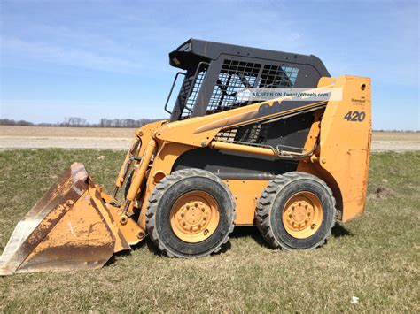 specs on a case 420 skid steer|case 420 skid steer review.